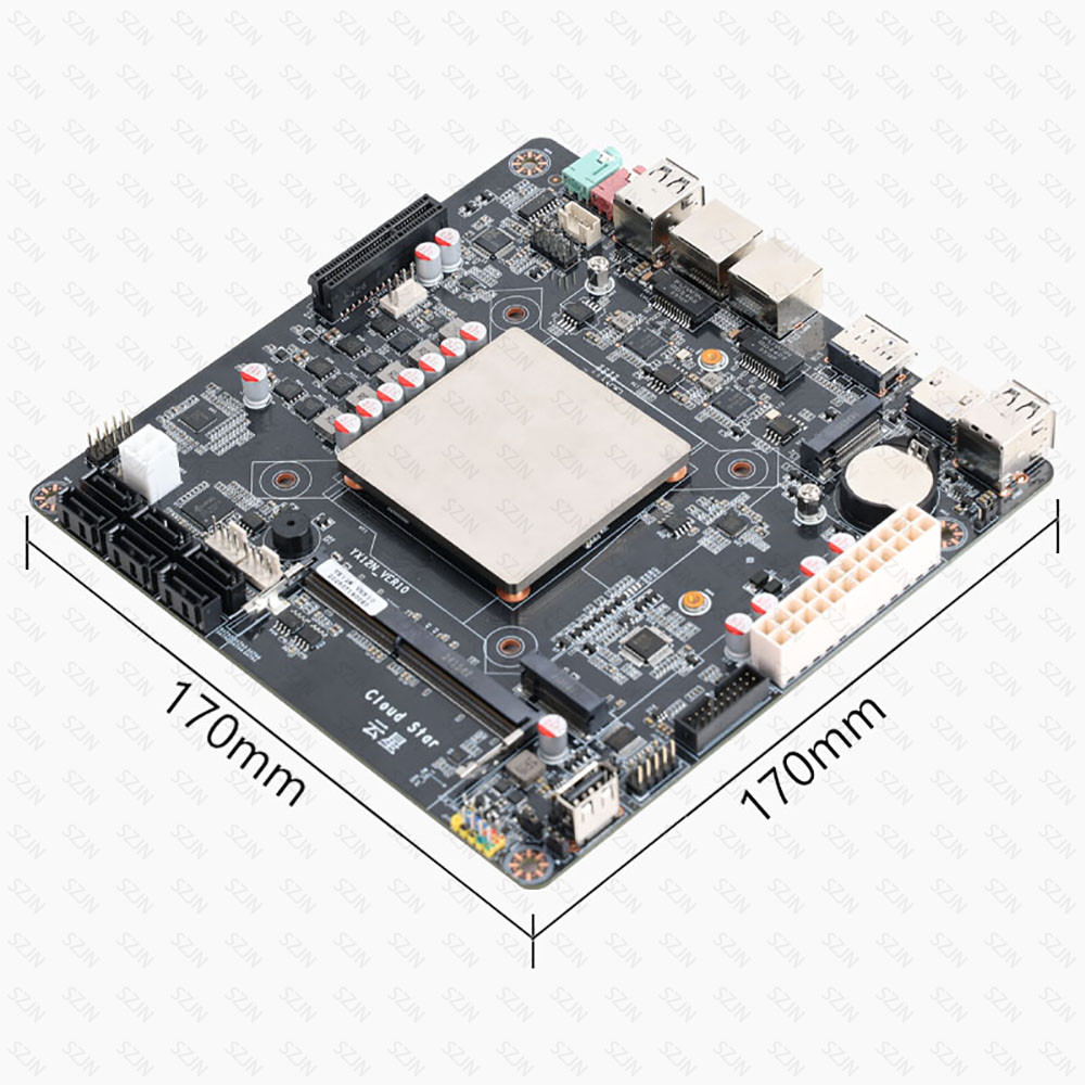 Placa Base Mini ITX N100 N150  - Nas Motherboard N100 6 Sata reseña y precio