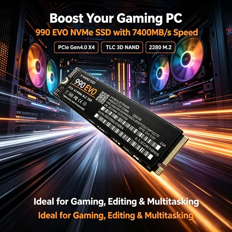 SSD NVMe M.2 para Juegos 990 E - M.2 Nvme 4Tb Pcie 4.0 Ssd reseña y precio