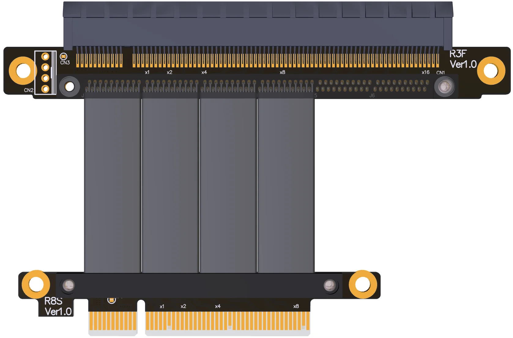 Cable de extensión ADT-Link PC - Pcie 4.0 X16 Riser Cable 90 Degree reseña y precio