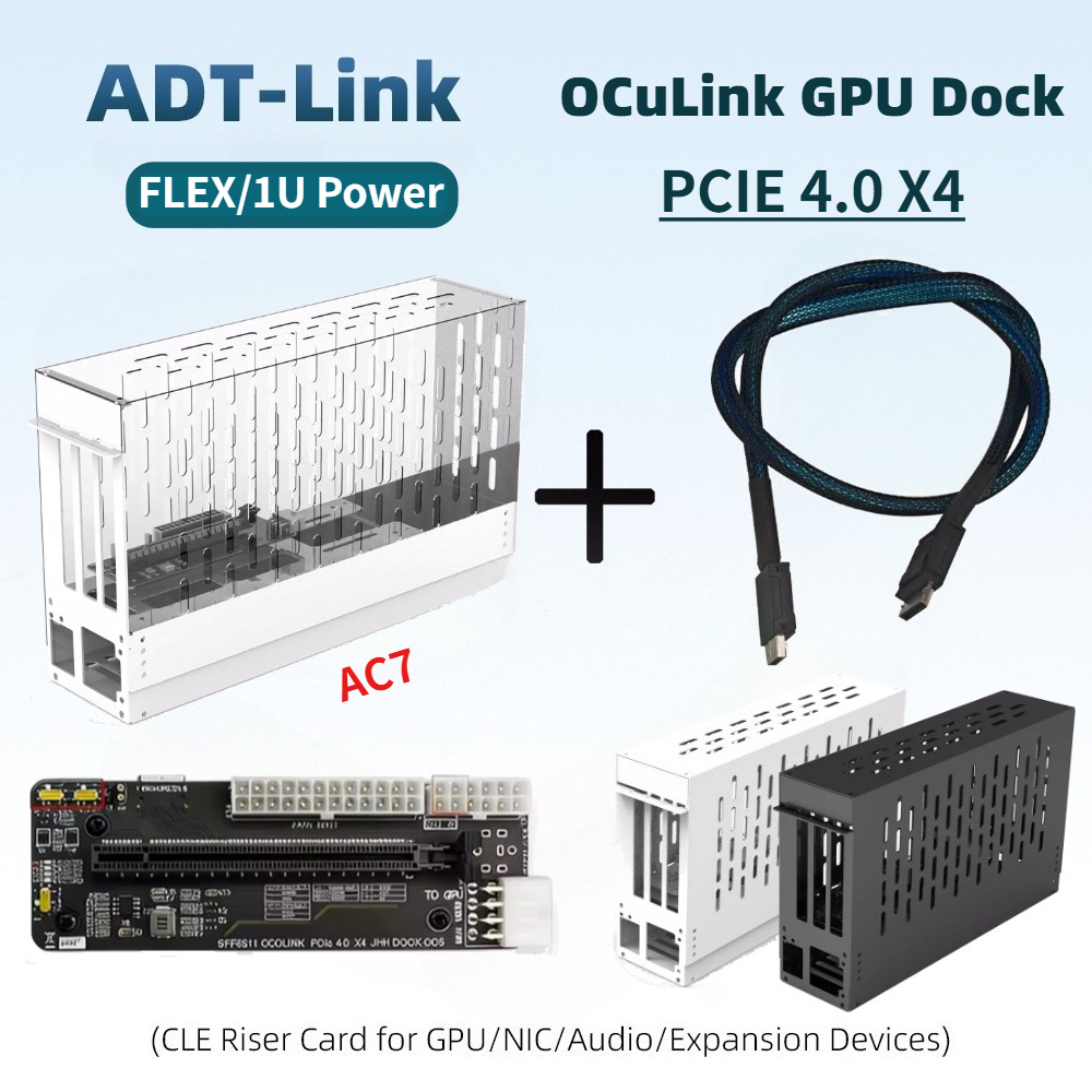 Base para Tarjeta Gráfica Ocul - External Gpu Dock Pcie 4.0 Oculink reseña y precio