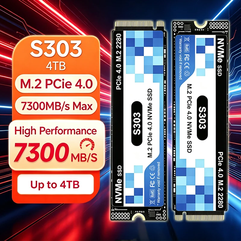 Nuevo SSD Original S303 M.2 PC - M.2 Nvme 4Tb Pcie 4.0 Ssd reseña y precio