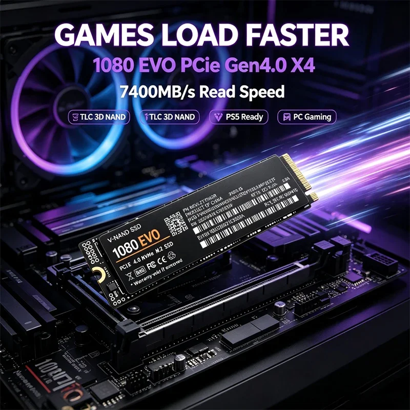 SSD NVMe PCIe 4.0 1080 EVO M.2 - M.2 Nvme 4Tb Pcie 4.0 Ssd reseña y precio
