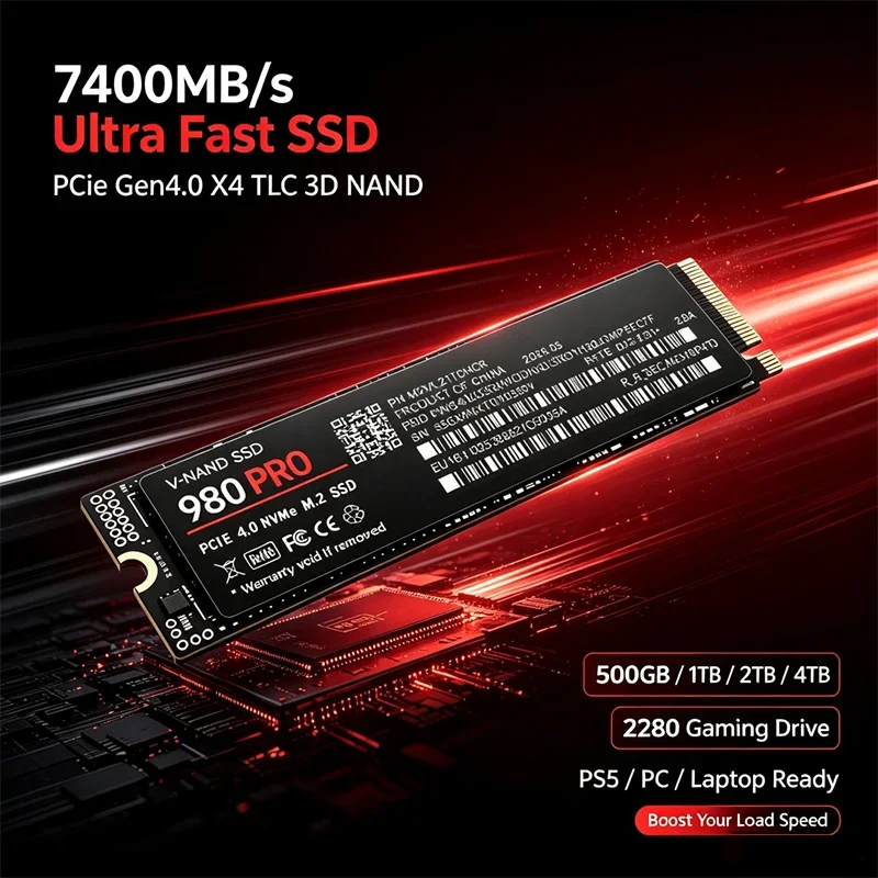 SSD NVMe M.2 para Juegos 980 P - M.2 Nvme 4Tb Pcie 4.0 Ssd reseña y precio